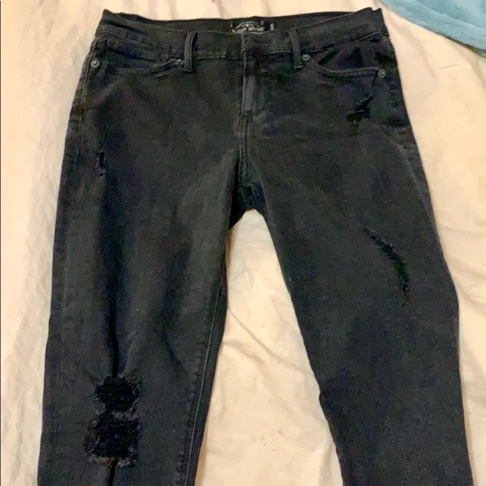 Lucky Brand brook legging jeans - black